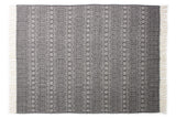 Wolldecke / Plaid aus Wolle Arctic 'Nordic' grey 130x200