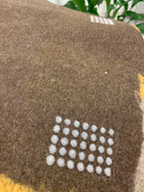 Wollteppich / Teppichläufer aus Wolle Tumar 'Aigul' Geo grau 180x80