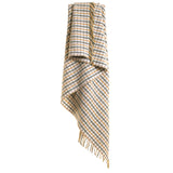 Wolldecke / Plaid aus Wolle Tweedmill 'Gun Club' Olive 150x183