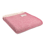 Wollplaid Tweedmill Diamond pink