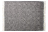 Wolldecke / Plaid aus Wolle Arctic 'Nordic' grey 130x200