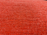 Wollkissen / Kissenbezug aus Wolle Tumar 'Aigul' Natur rot 50x50