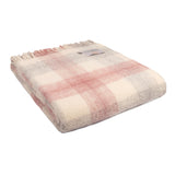 Wolldecke Tweedmill Meadow pink